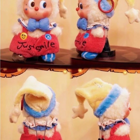 Popmart Why So Serious series RAINBOW JELLYBEAN vinyl face plush pendant - Picture 4 of 4